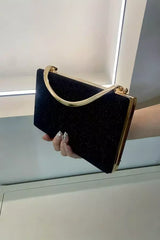 Women's Clutch Bag Black One Size Acrylic